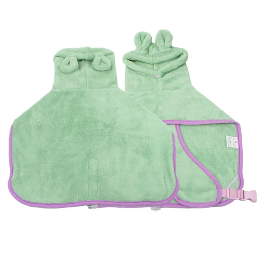 Dog Bathrobe Super Absorbent Microfiber Pet Towel Quick Dry - Arthur's Wellness Emporium