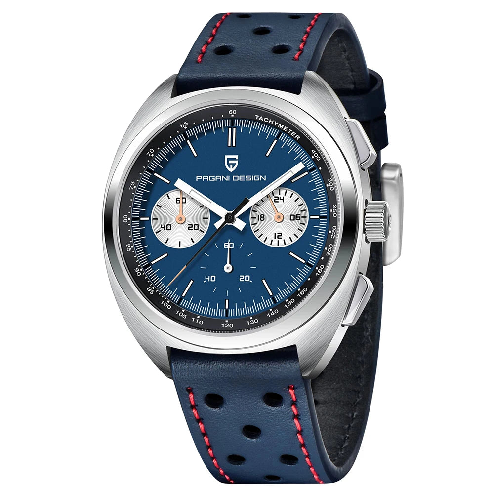 Pagani Design 2024 Retro Luxury Men's Chronograph Watch - Arthur's Wellness Emporium