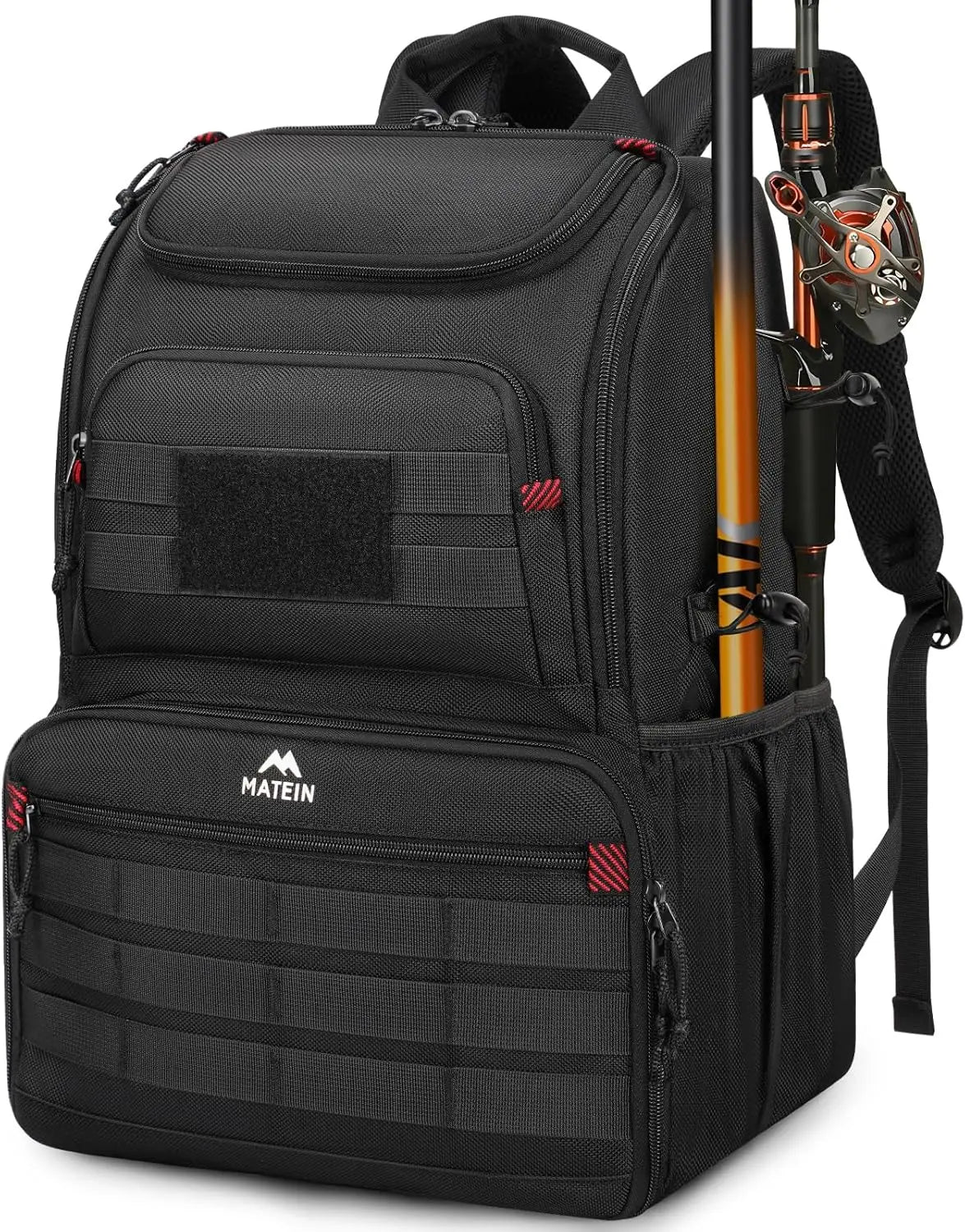 XMSJ Fishing Backpack Tackle Box with Cooler and Rod Holders - Arthur's Wellness Emporium