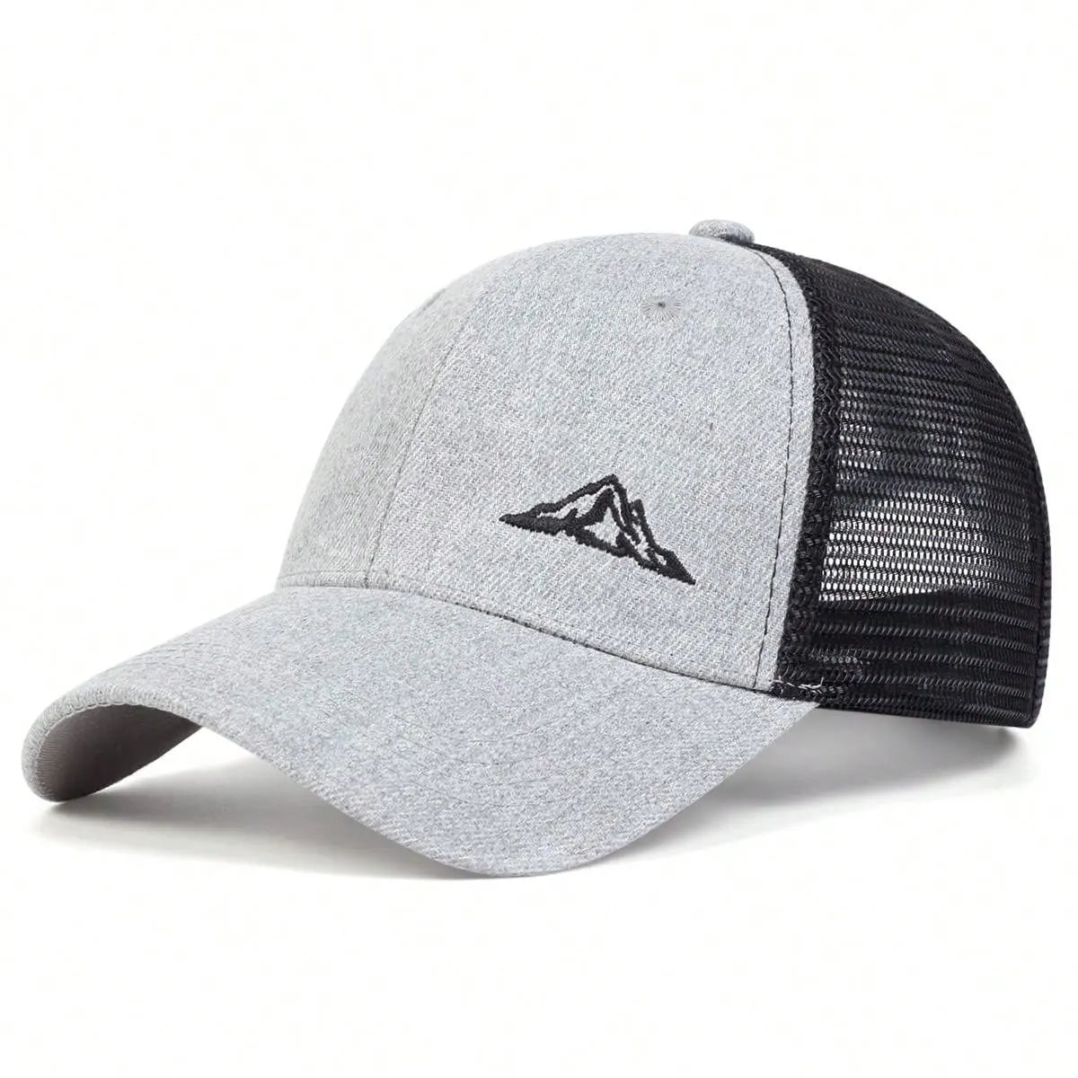 Unisex Mountains Embroidery Baseball Cap for Outdoor Fun