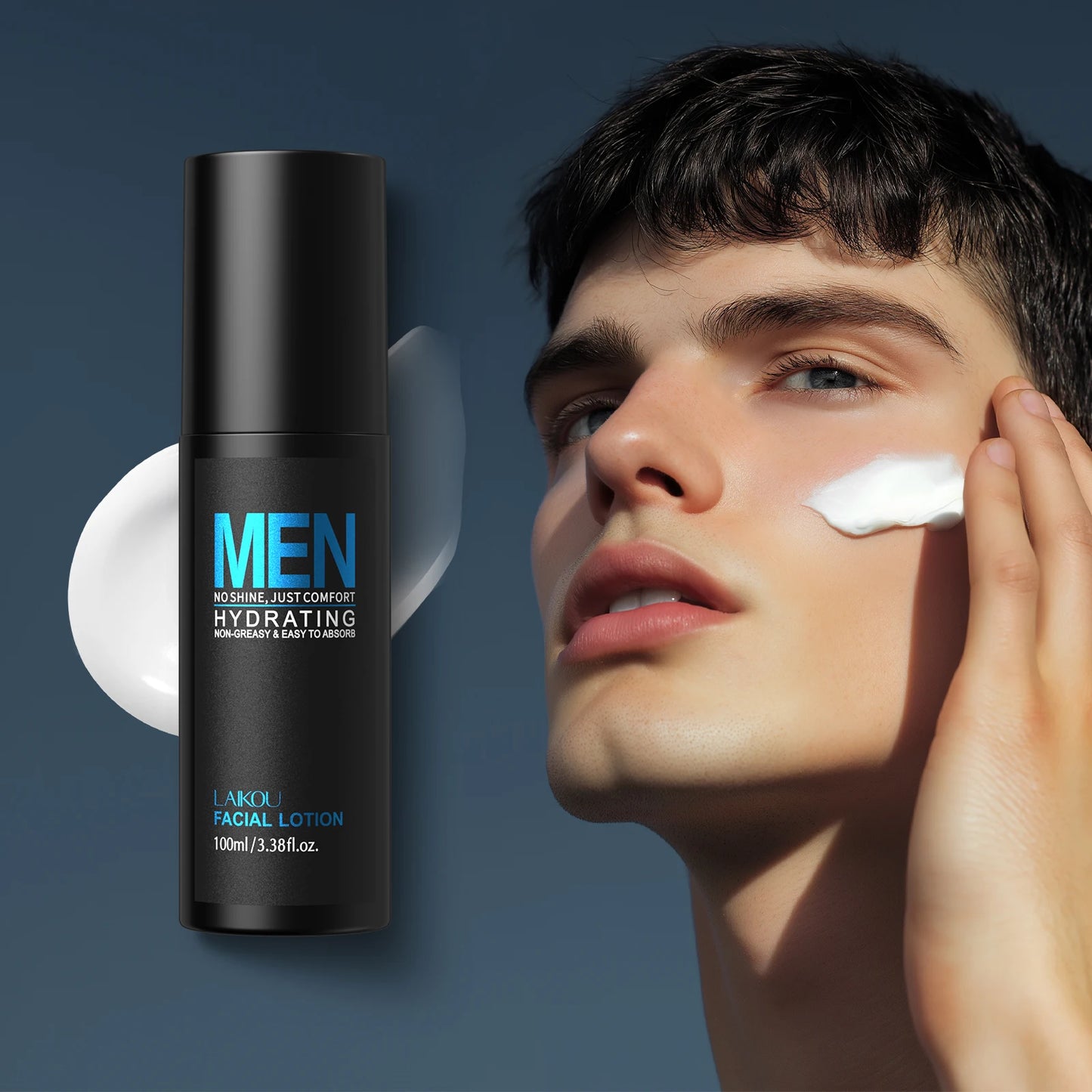 LAIKOU Men Skincare Set 4pc Tone Up Facial Care Routine