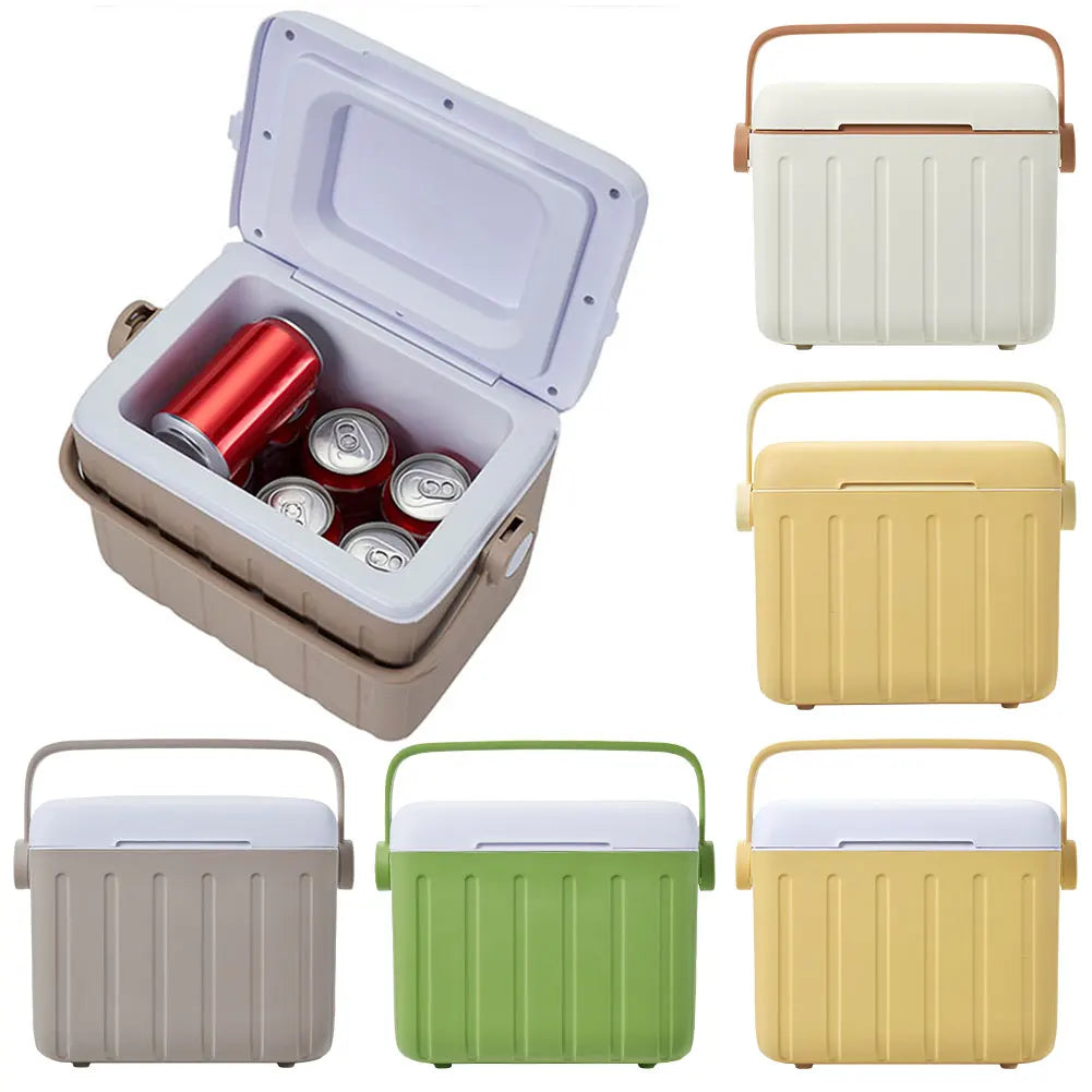 Shunmaii Camping Cooler Box Portable Insulated Ice Chest for Outdoors - Arthur's Wellness Emporium