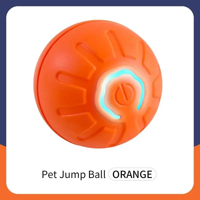 Smart Pet Toy Ball Electric Interactive Jumping Rolling Ball Rechargeable