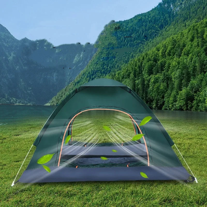 Outdoor Pop Up Tent Waterproof Automatic Camping Sun Shelter Lightweight - Arthur's Wellness Emporium