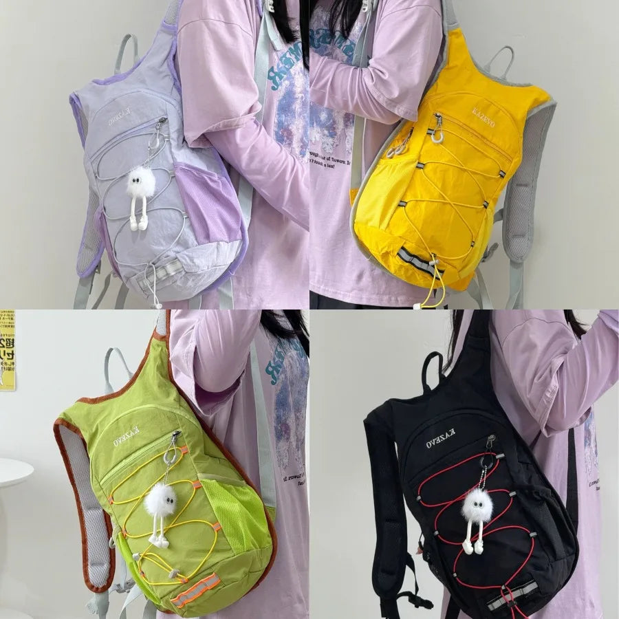 Hydration Backpack Unisex Lightweight Running Hiking Vest Reflective Strips - Arthur's Wellness Emporium