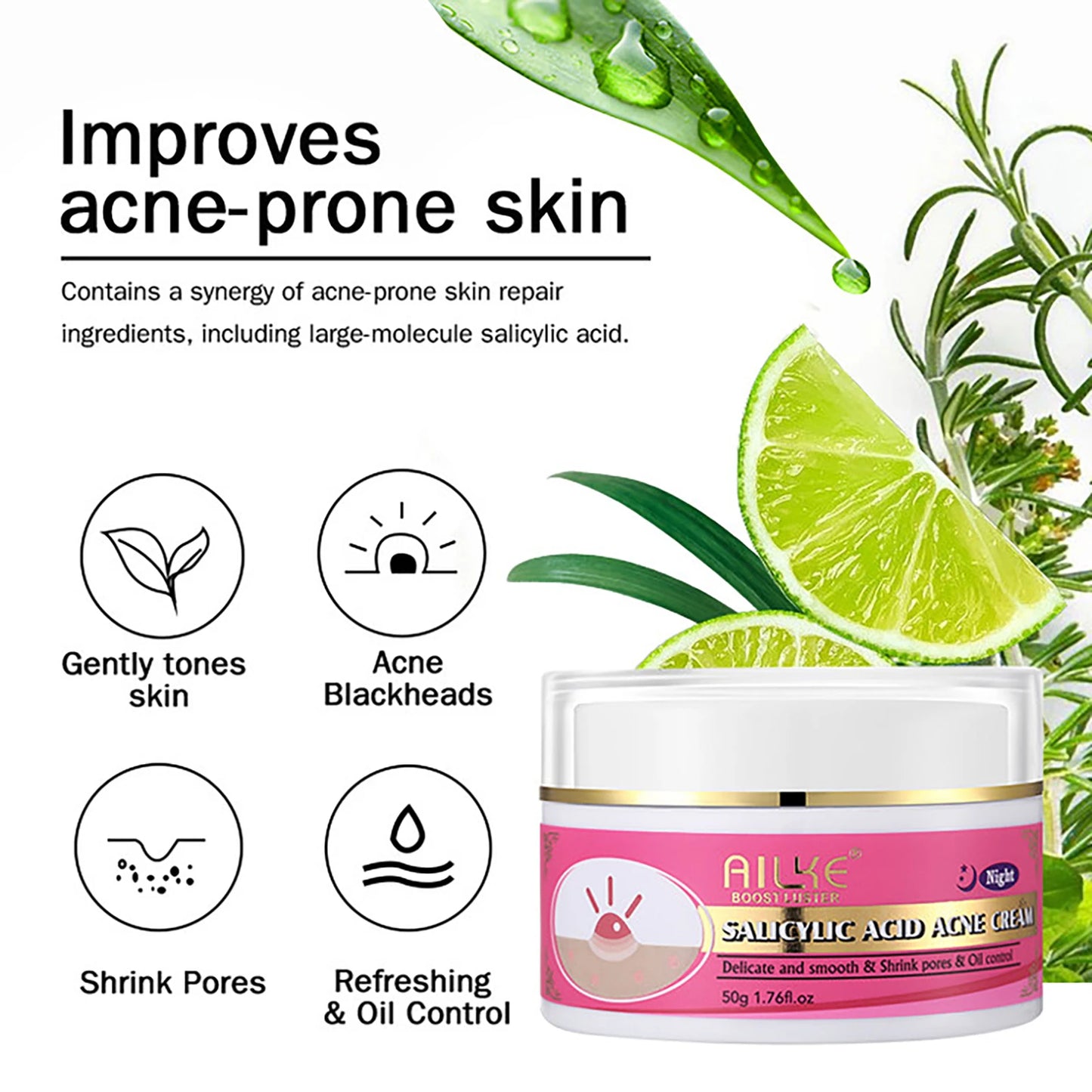 AILKE AHA Organic Skin Brightening Set for All Skin Types - Arthur's Wellness Emporium