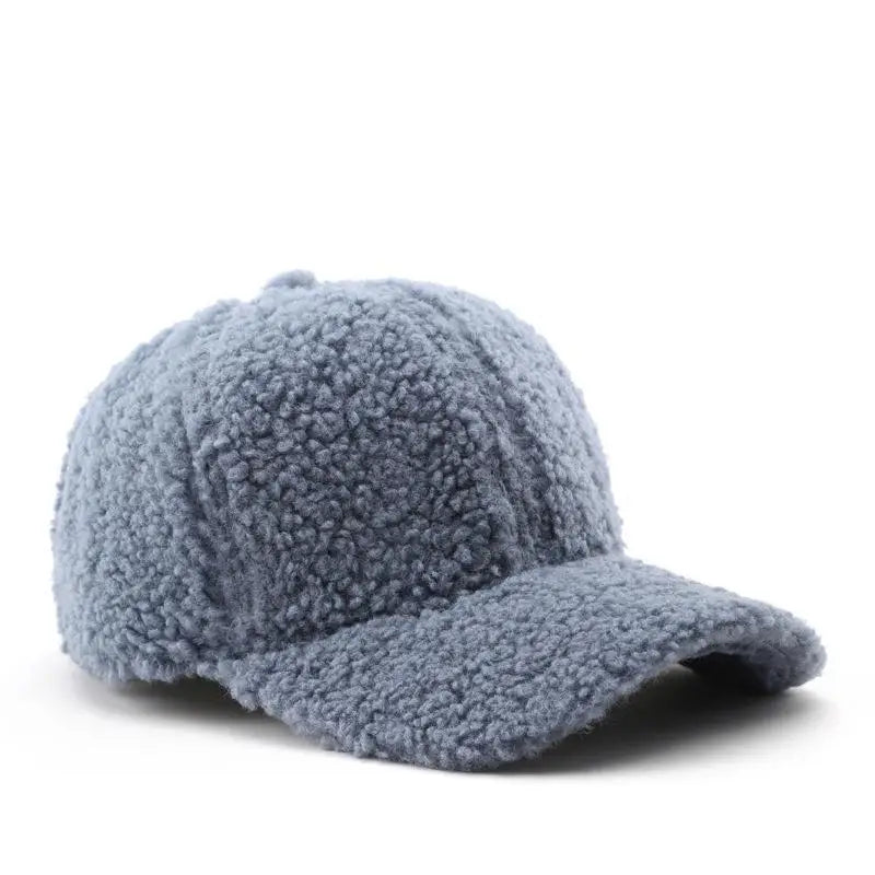 COKKCN Autumn Winter Lamb Wool Baseball Cap For Women