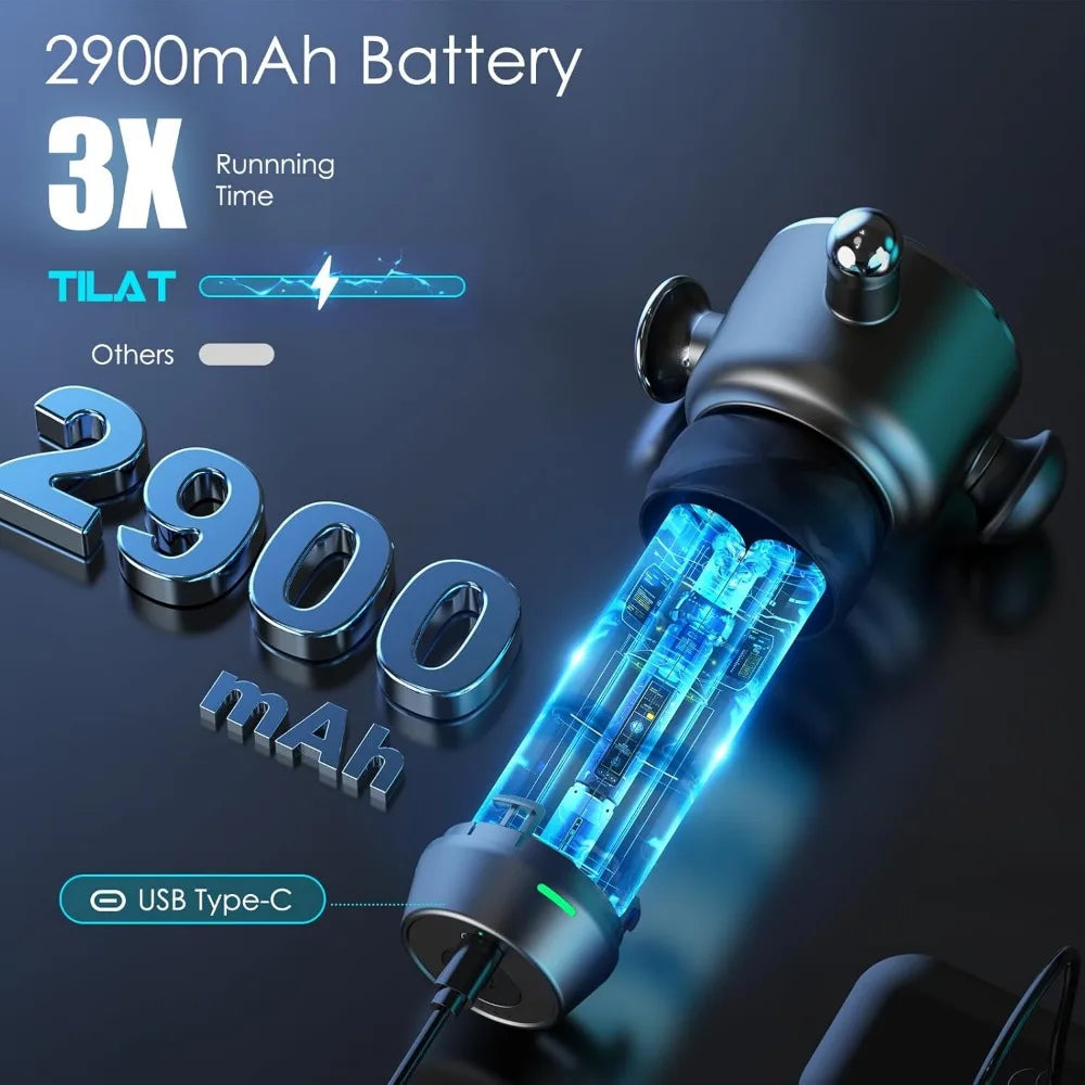 Massage Gun Deep Tissue Handheld Mini Massager For Back - Arthur's Wellness Emporium