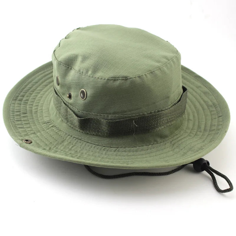 Tactical Boonie Hat With UV Protection For Outdoor Use