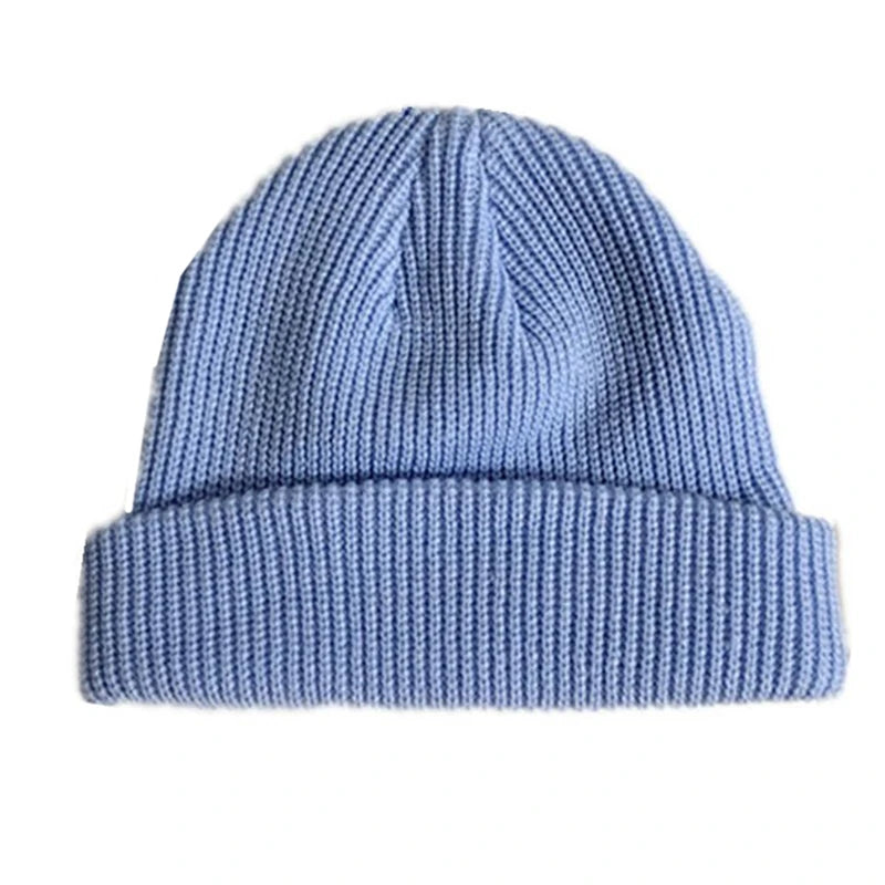 Unisex Fisherman Beanie Hat Sailor Style Knit Winter Cap