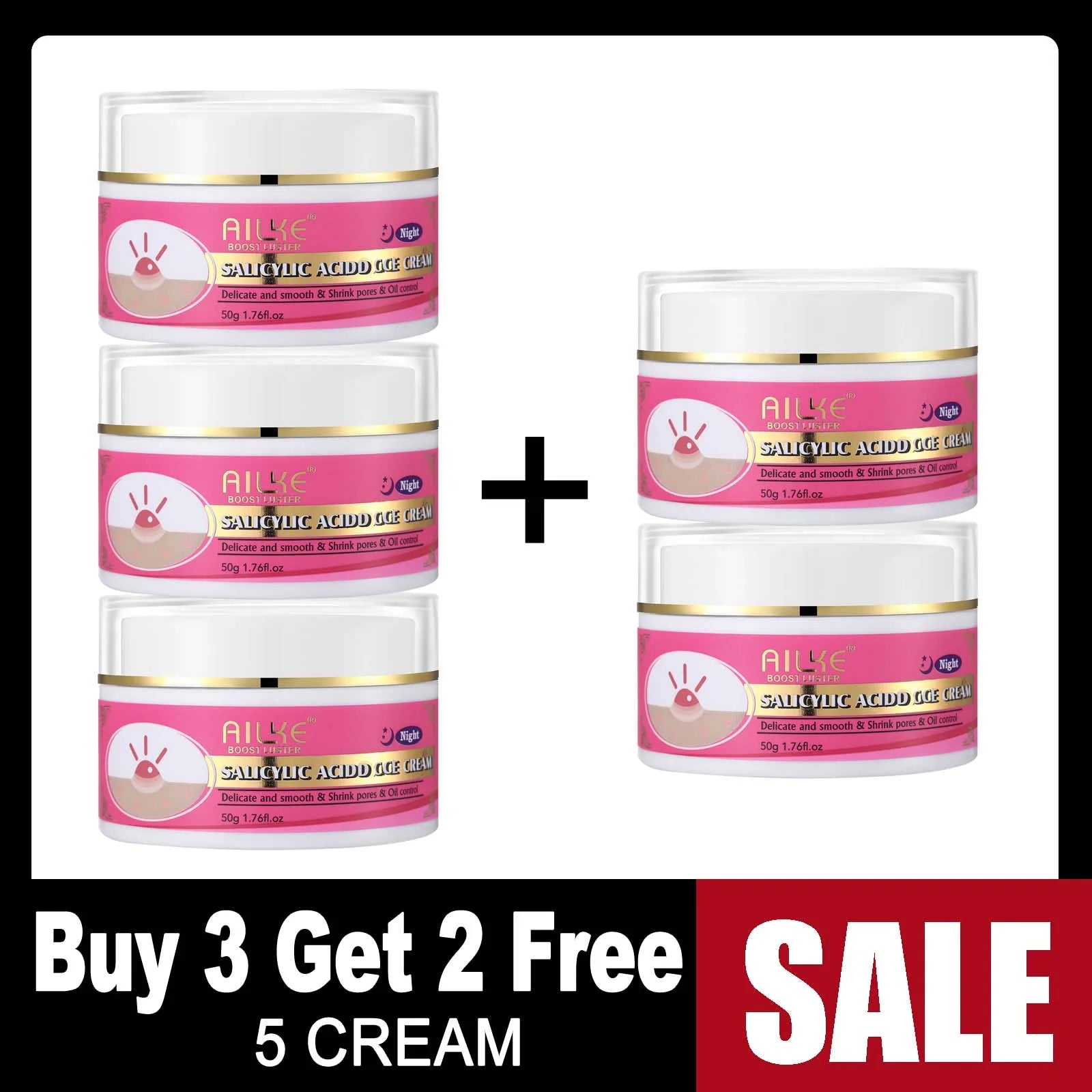 AILKE AHA Organic Skin Brightening Set for All Skin Types - Arthur's Wellness Emporium