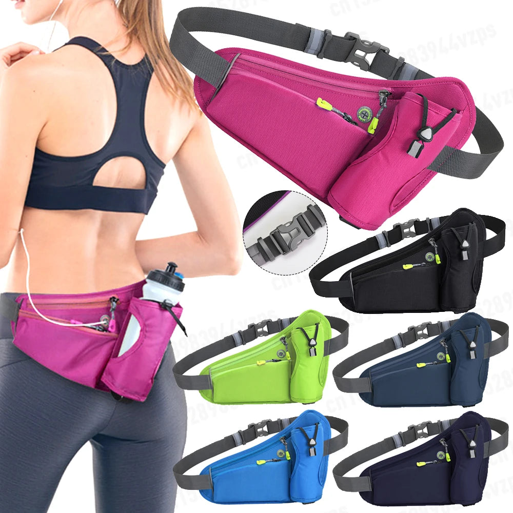 APWIKOGER Hydration Belt Running Waist Bag Water Bottle Holder - Arthur's Wellness Emporium