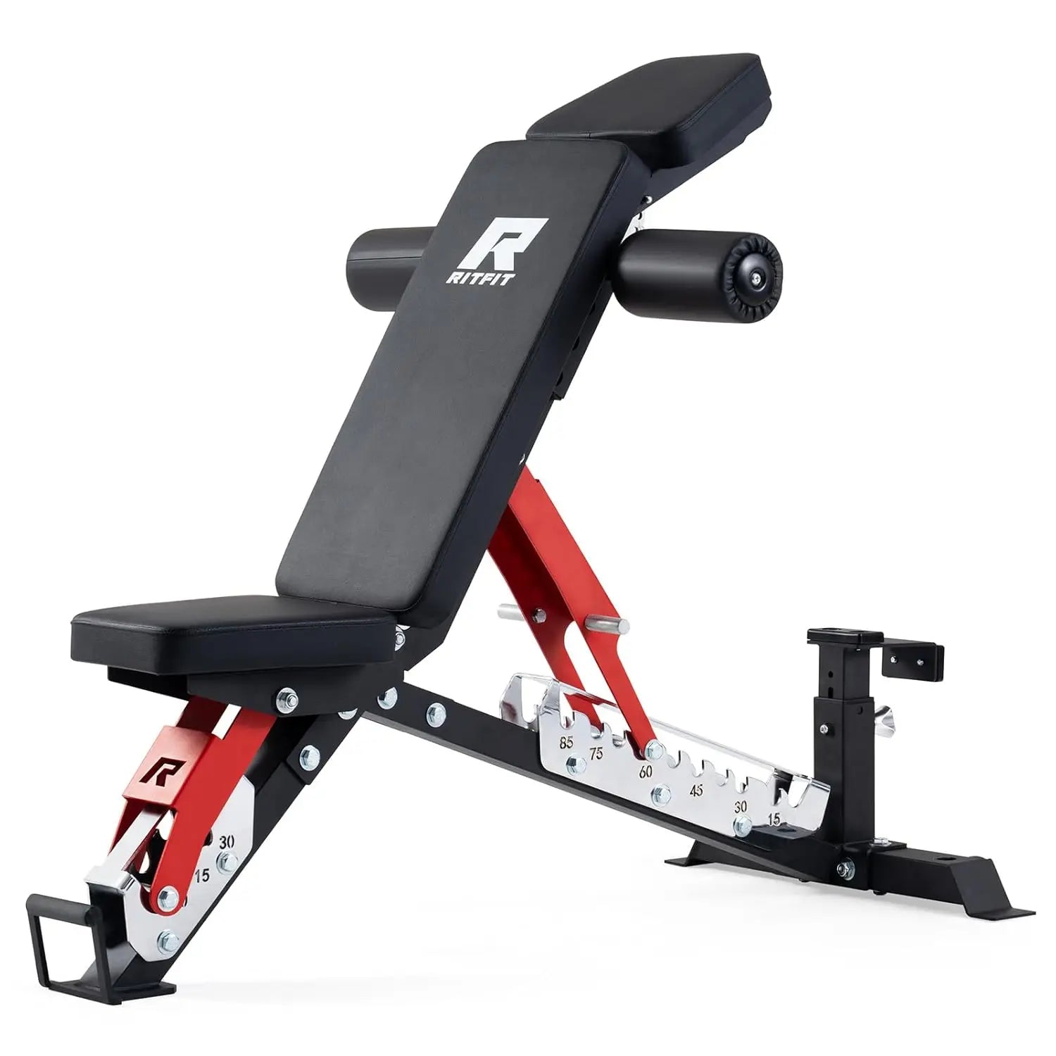 Adjustable 3 Section Weight Bench With 1600 Lbs Capacity - Arthur's Wellness Emporium