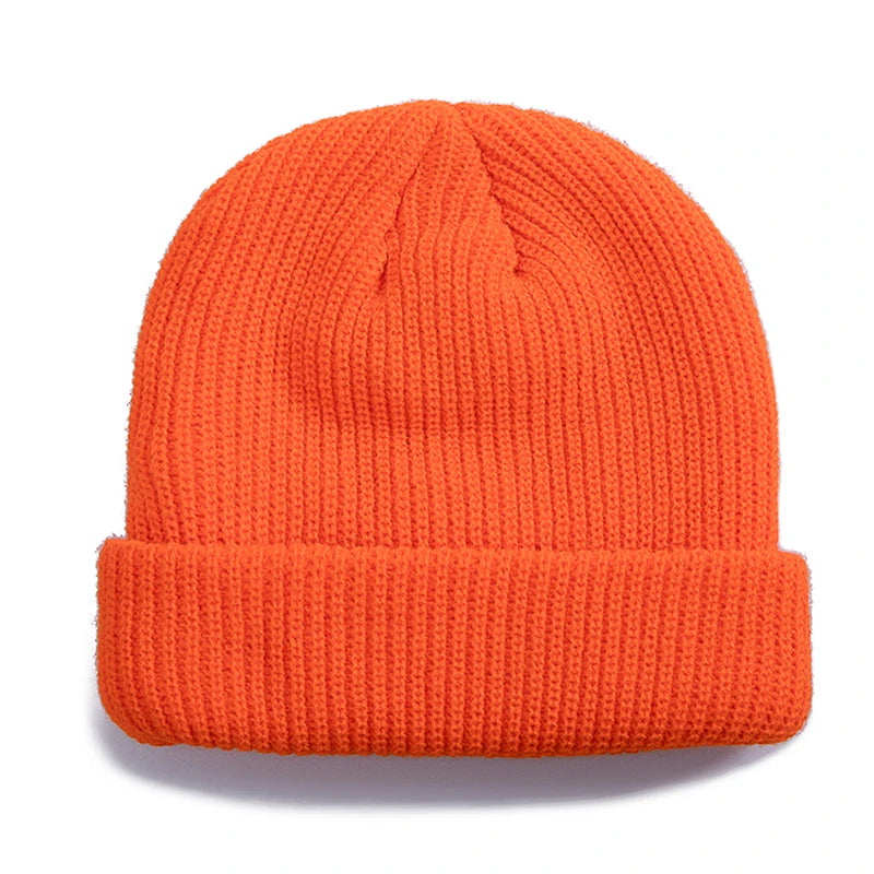 Unisex Fisherman Beanie Hat Sailor Style Knit Winter Cap