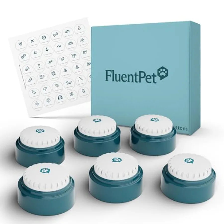 Recordable Dog Communication Buttons Upward Sound Buzzer Training - Arthur's Wellness Emporium