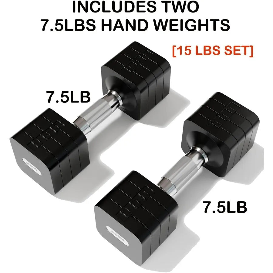Adjustable Dumbbell Set Free Weights For Home Gym Workouts - Arthur's Wellness Emporium