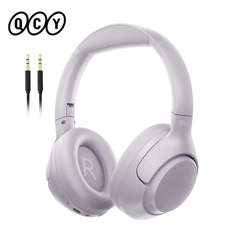 QCY H3 ANC HiRes Bluetooth Headphones With Hybrid Noise Cancellation