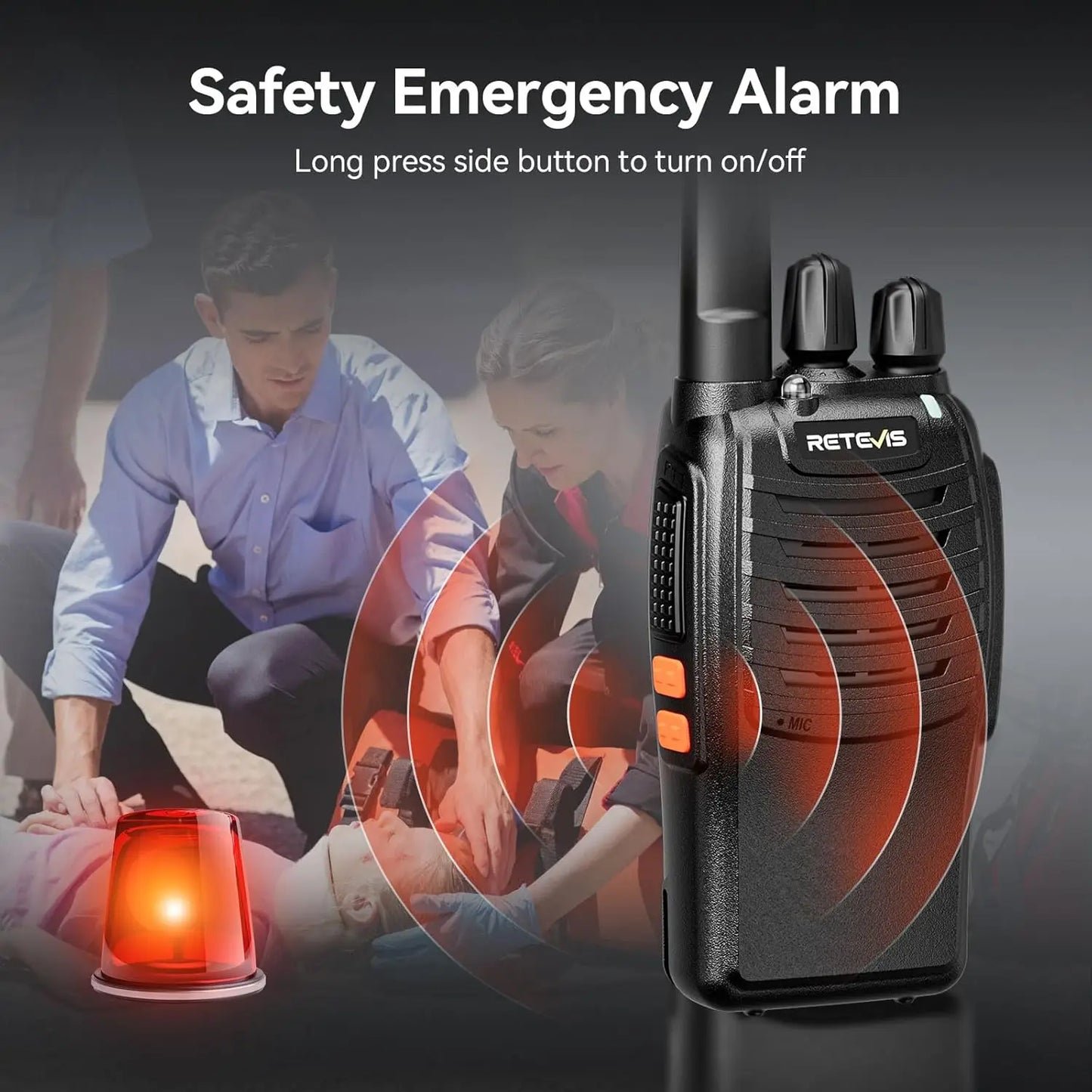 Long Range Rechargeable Walkie Talkies With Charger And Flashlight - Arthur's Wellness Emporium