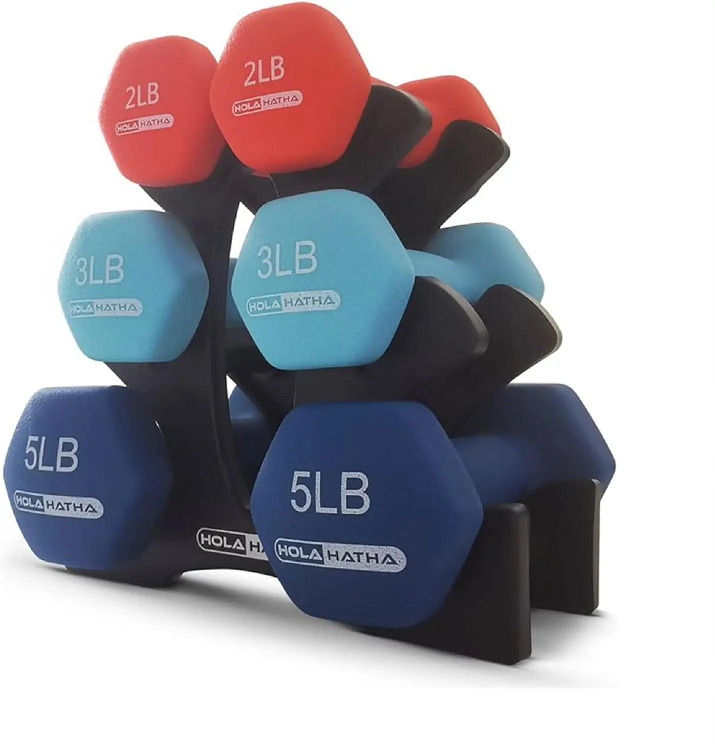 Dumbbell Weight Set with Rack for Home Strength Training
