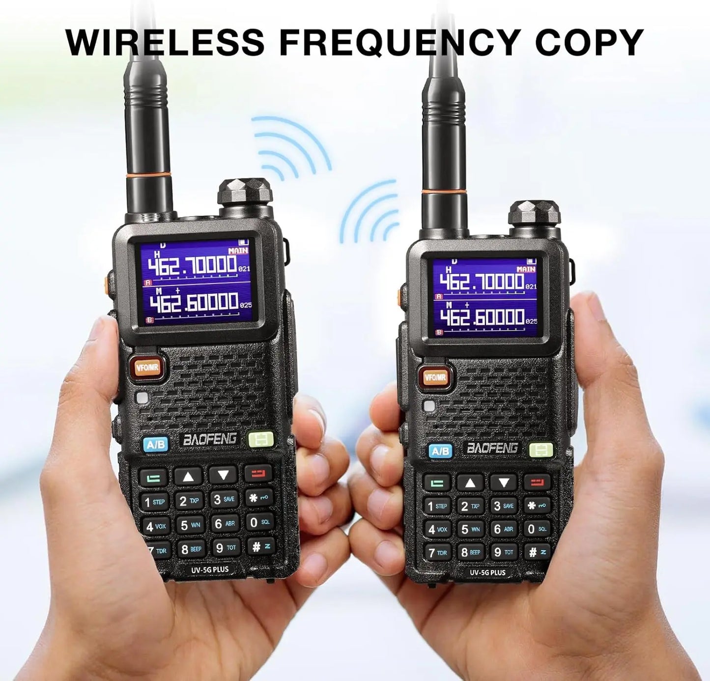 GMRS Two Way Radio 999 Channels NOAA Weather USB C - Arthur's Wellness Emporium