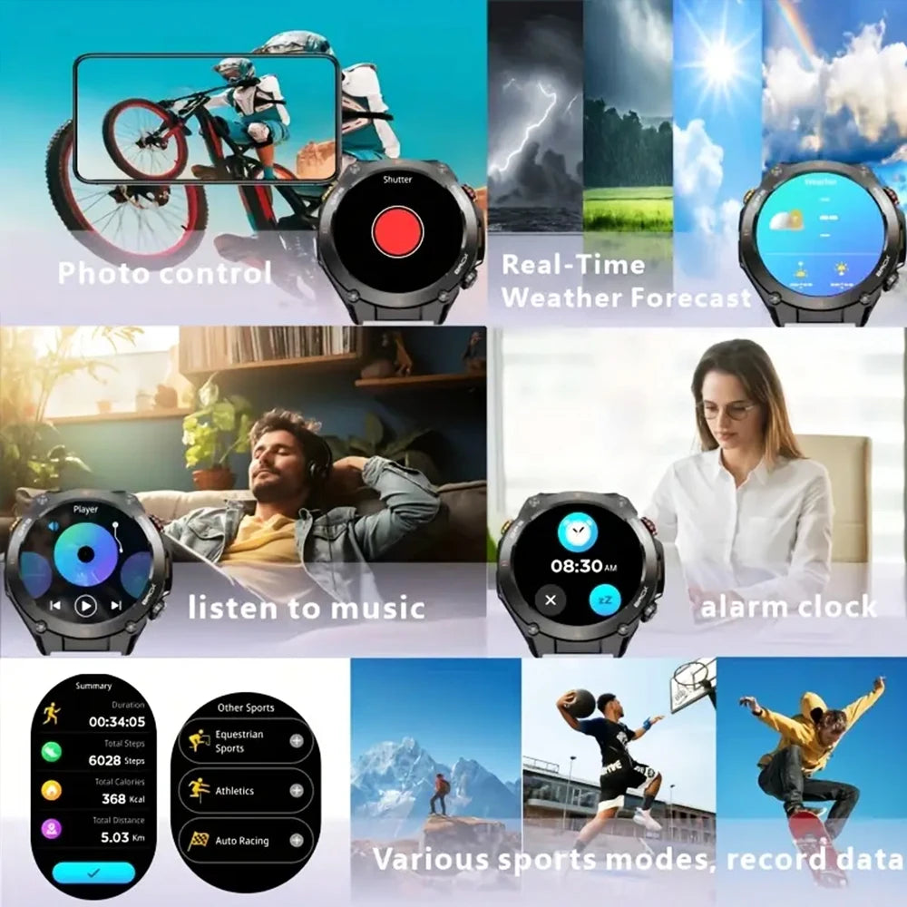 Senbono GPS Smartwatch Built In GPS Bluetooth Phone Calls - Arthur's Wellness Emporium