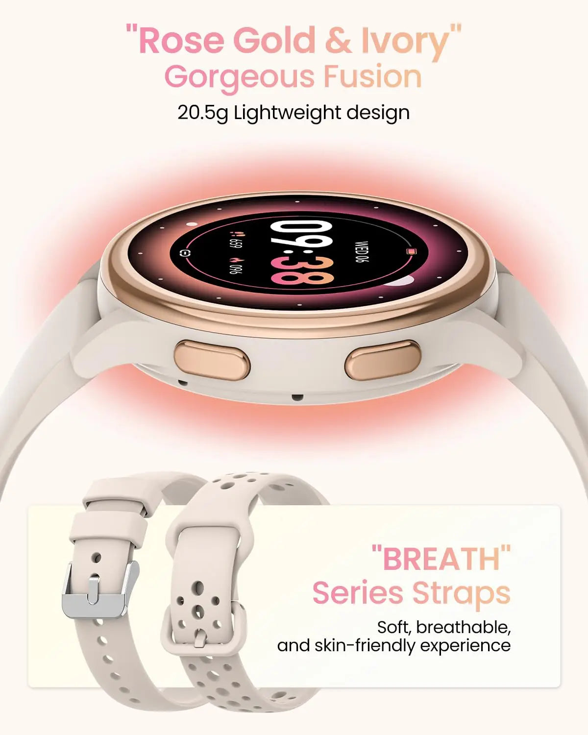 AnyloopCa Women Smartwatch Fitness Tracker Health Monitor - Arthur's Wellness Emporium