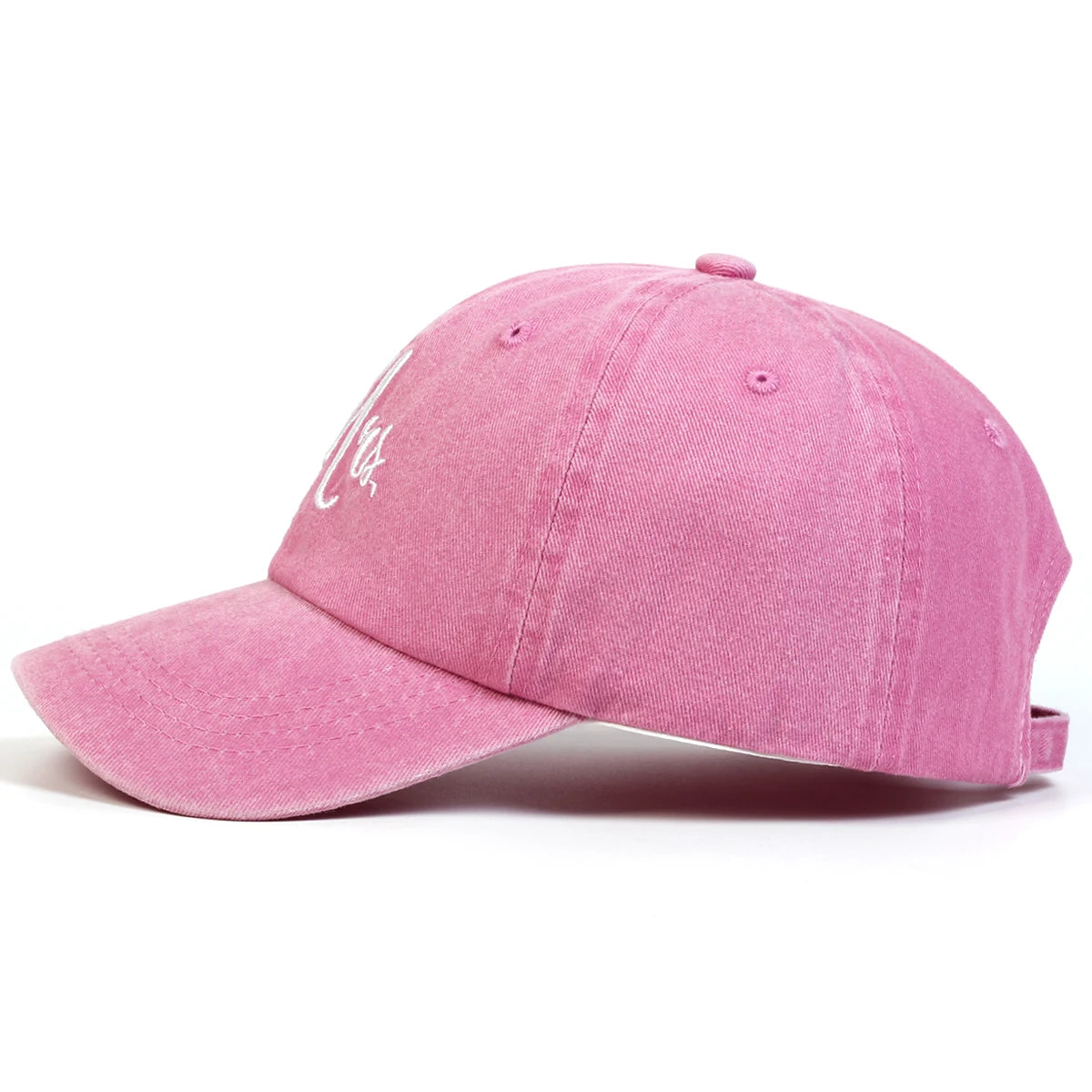 2Pcs Letter Embroidery Couple Baseball Caps Adjustable - Arthur's Wellness Emporium