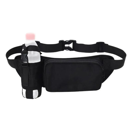 Water Bottle Fanny Pack Adjustable Waist Bag for Outdoor Use - Arthur's Wellness Emporium