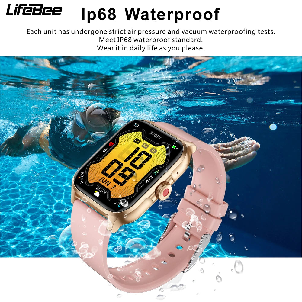 LIFEBEE Smartwatch Activity Fitness Tracker With Sleep Monitor - Arthur's Wellness Emporium