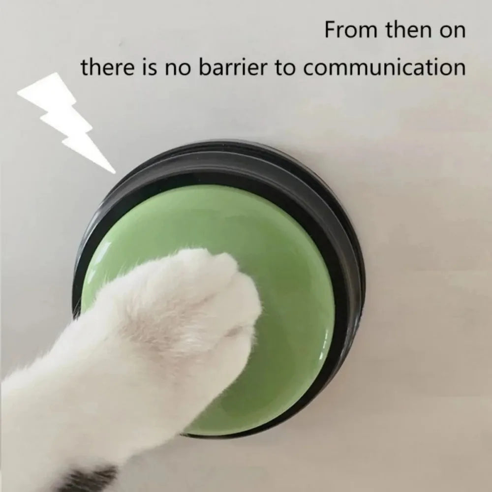 Dog Communication Buttons Voice Recording Playback For Pet Training - Arthur's Wellness Emporium