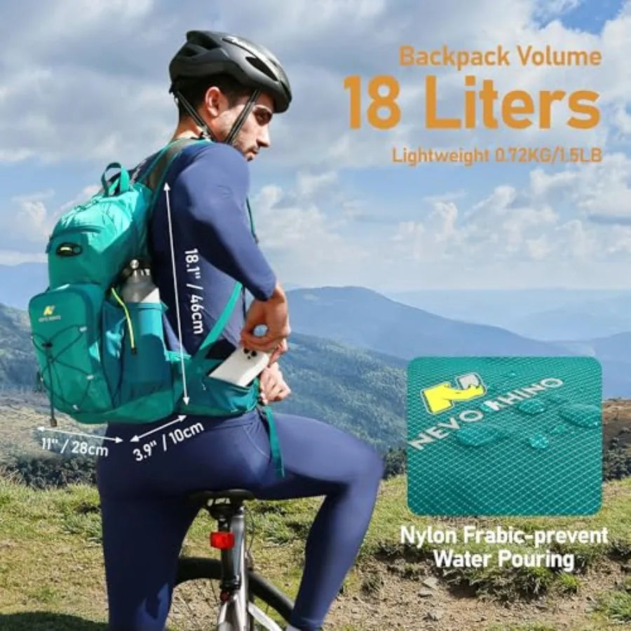 Hydration Backpack Multipurpose Hiking Pack With Insulated Water Bladder - Arthur's Wellness Emporium