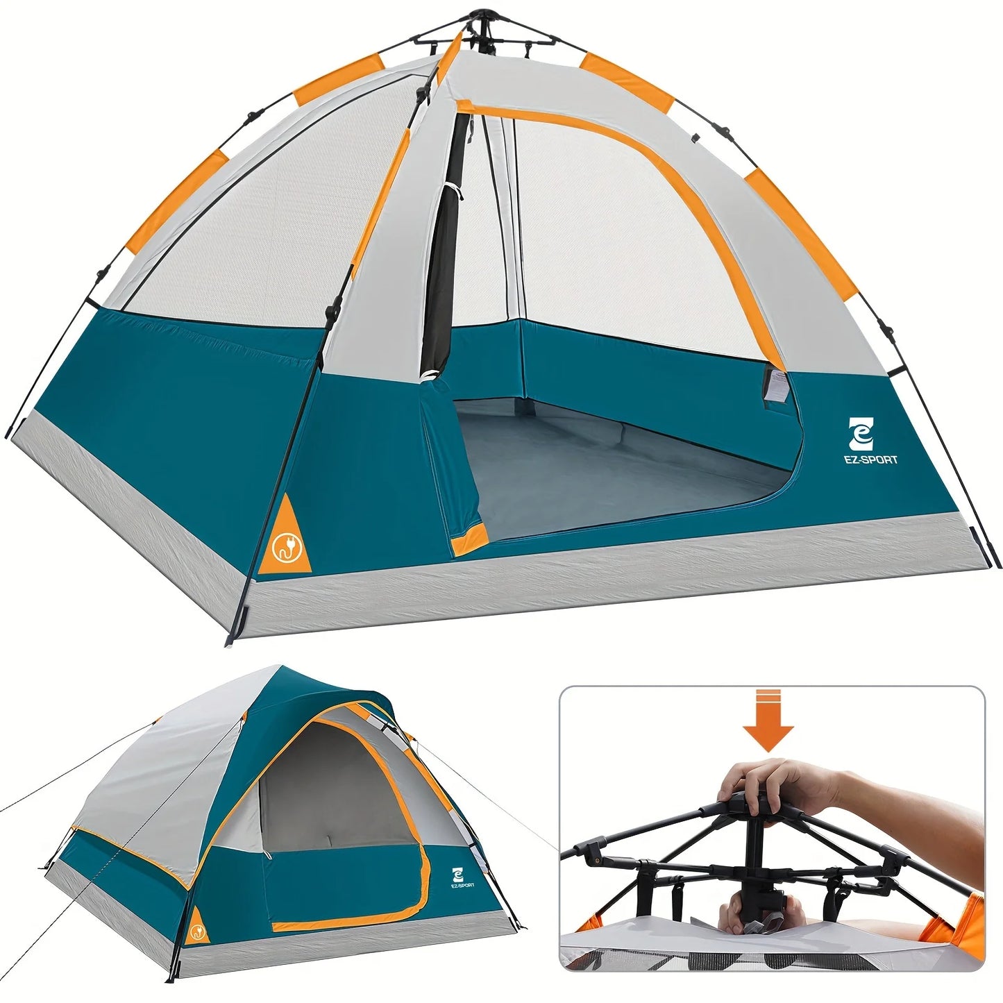 Unp Pop Up Instant Camping Tent Waterproof Windproof - Arthur's Wellness Emporium