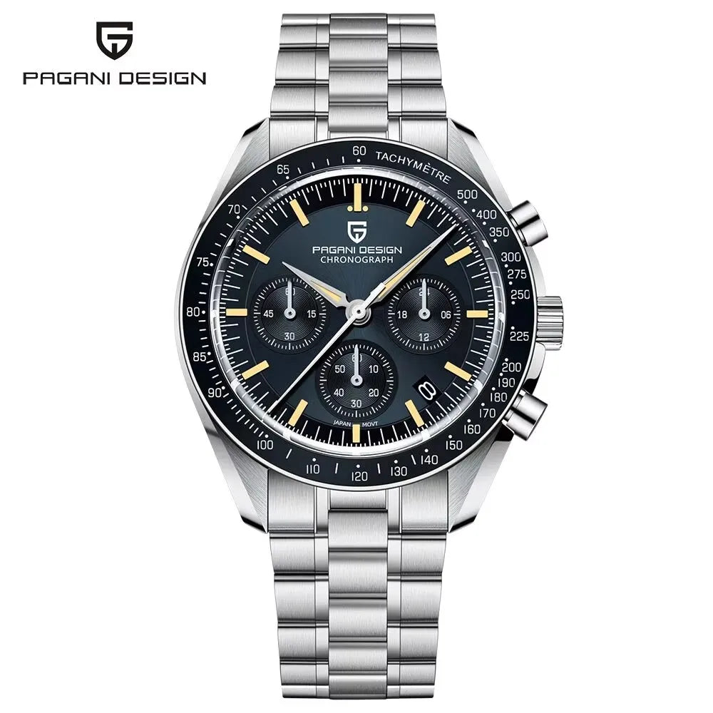 Pagani Design Moon V6 Men's Quartz Chronograph Watch