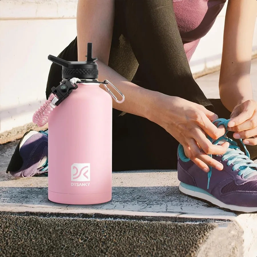 Insulated Stainless Steel Vacuum Water Bottle For Hiking - Arthur's Wellness Emporium