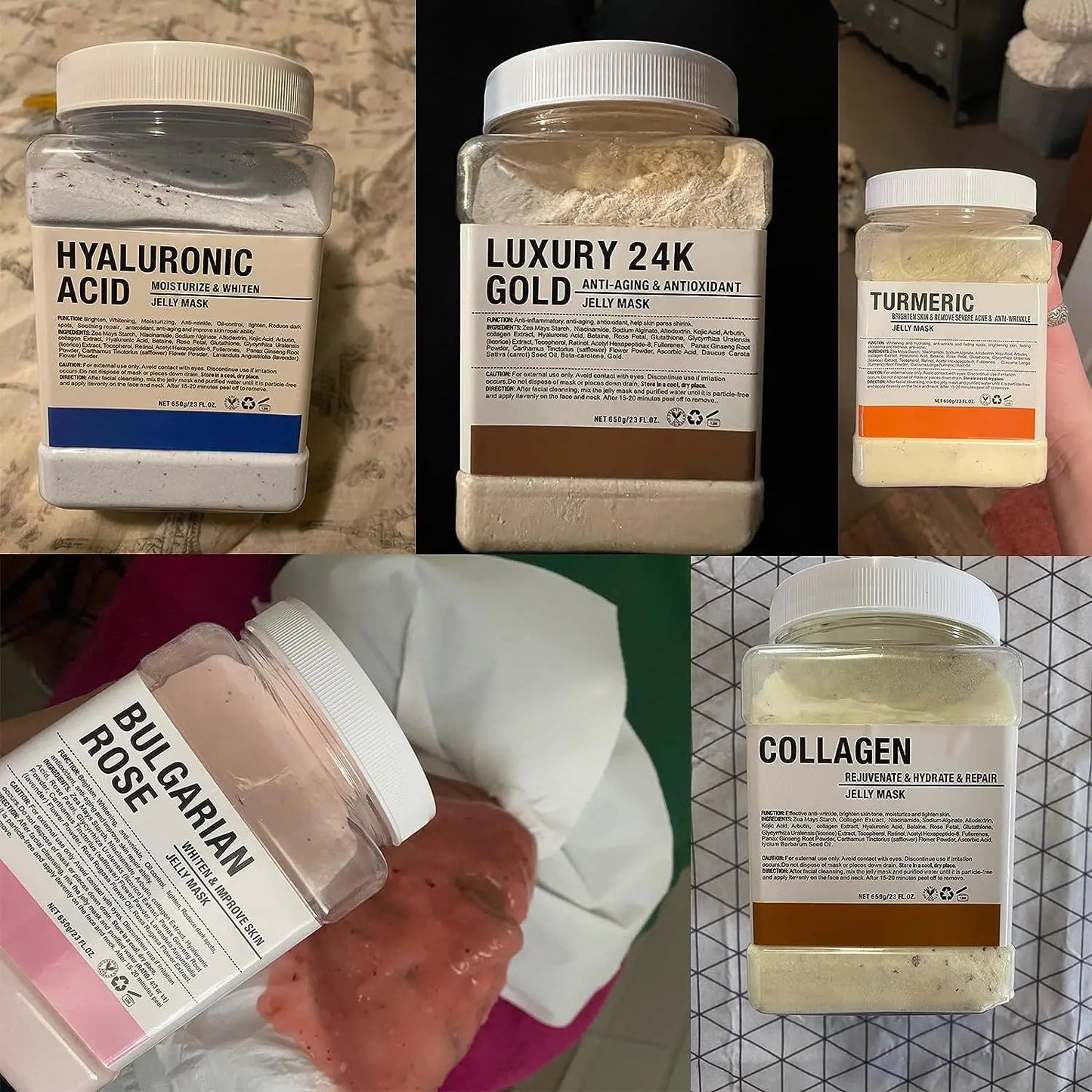 Wholesale Jelly Mask Powder 650G Professional Beauty Salon - Arthur's Wellness Emporium