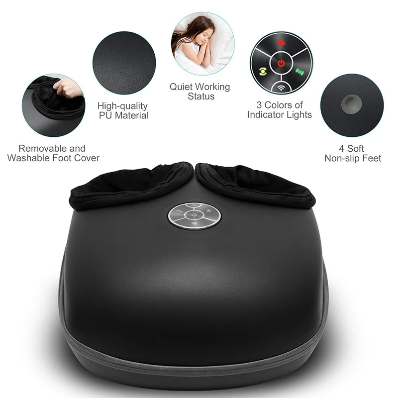 Medcursor Foot Massager Shiatsu Kneading Heating App Control
