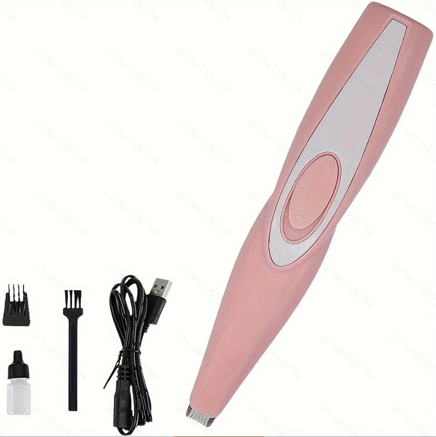 Dog Grooming Kit Hair Clipper Low Noise Rechargeable Pet Clippers - Arthur's Wellness Emporium