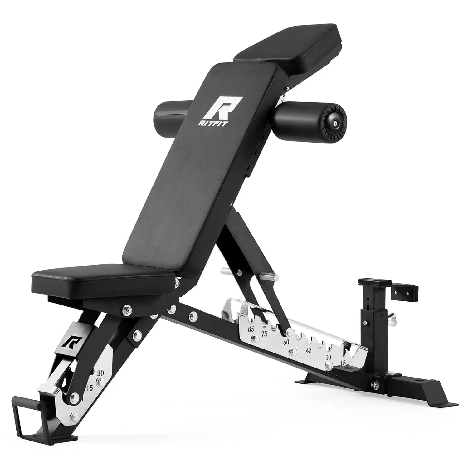 Adjustable 3 Section Weight Bench With 1600 Lbs Capacity - Arthur's Wellness Emporium