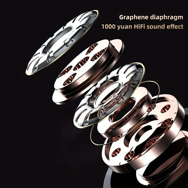 GREATWALL Wireless TWS Earphones With Microphone And Charging Case - Arthur's Wellness Emporium