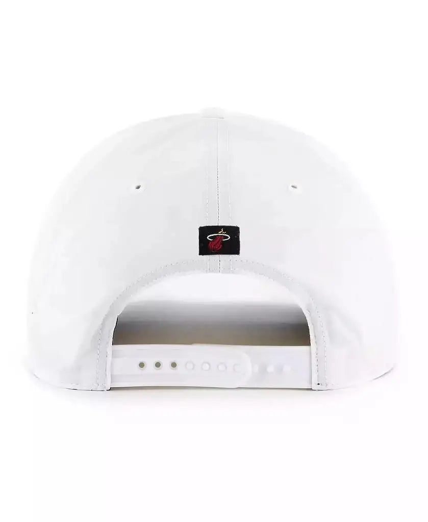 47 Brand Miami Heat White Fairway Hitch Adjustable Hat