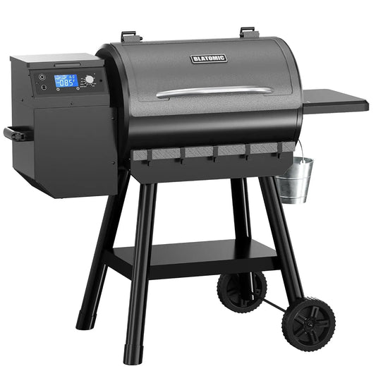 LCD Control Wood Pellet Smoker Grill With Auto Feed - Arthur's Wellness Emporium