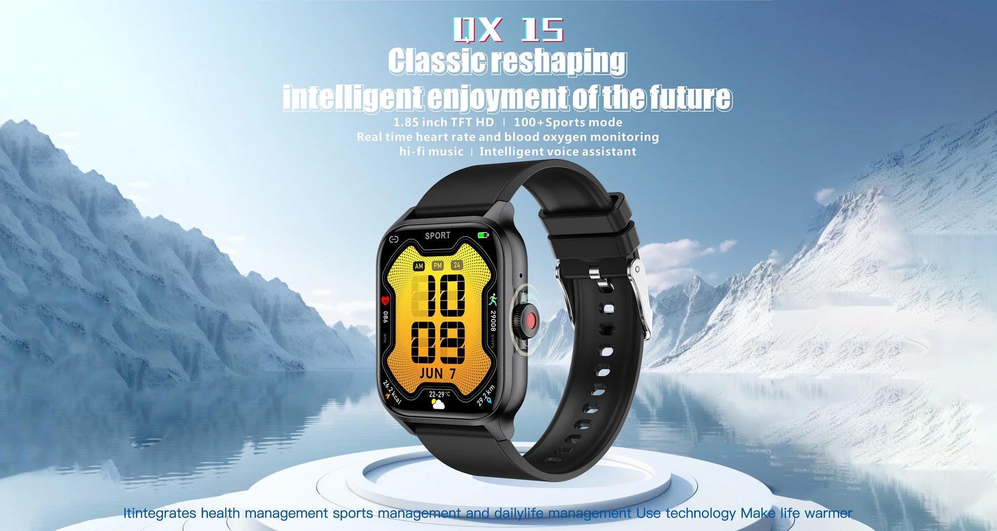 LIFEBEE Smartwatch Activity Fitness Tracker With Sleep Monitor - Arthur's Wellness Emporium
