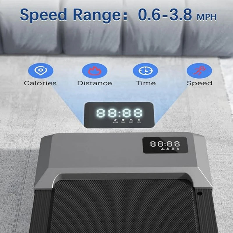 2.5 HP Electric Home Treadmill With Bluetooth LCD Display