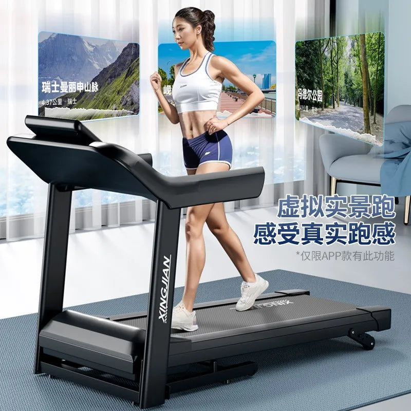 Foldable Ultra Quiet Treadmill For Home Gym Indoor Walking Cardio - Arthur's Wellness Emporium