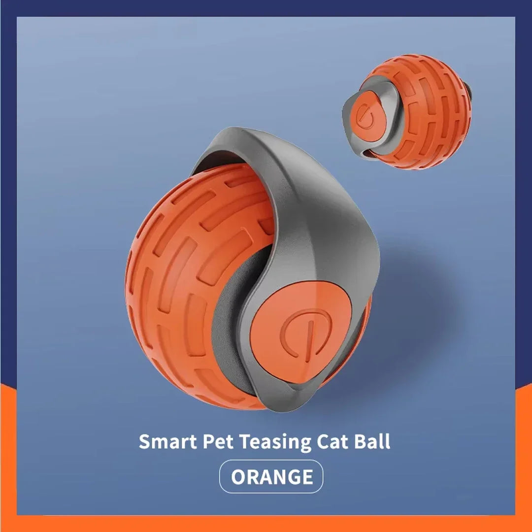 Smart Pet Toy Ball Electric Interactive Jumping Rolling Ball Rechargeable
