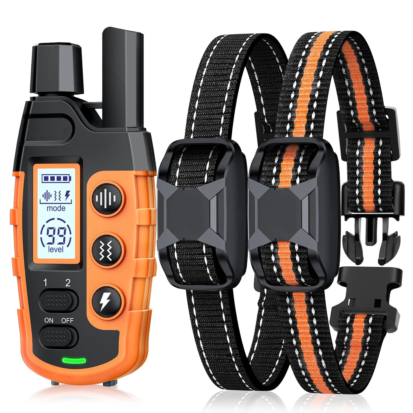 WXRPET Waterproof Electric Dog Training Collar Remote With Vibration Beep