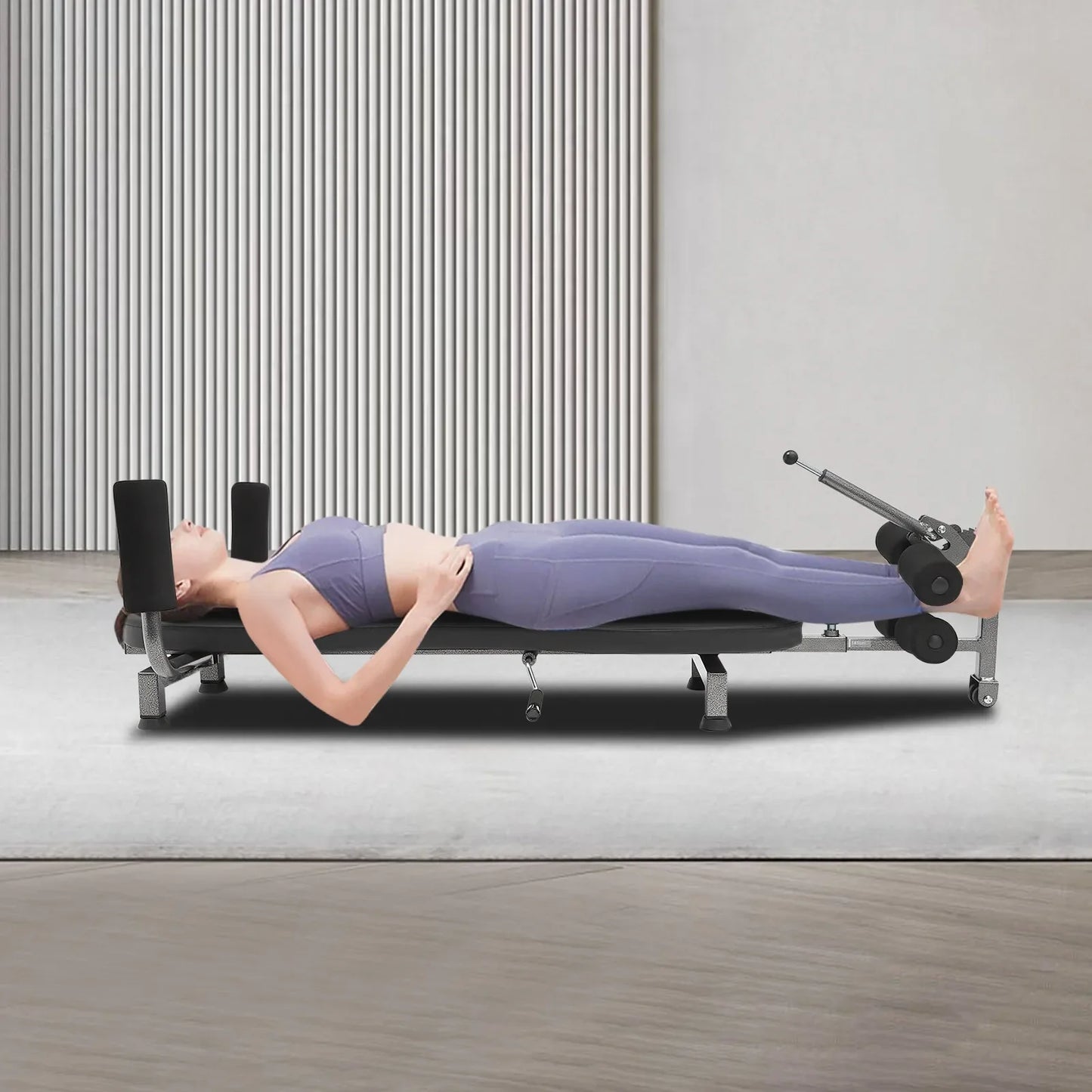 Convenient Stretch Decompression Inversion Table 330Lbs