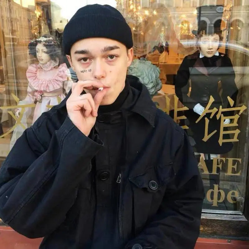 Unisex Fisherman Beanie Hat Sailor Style Knit Winter Cap