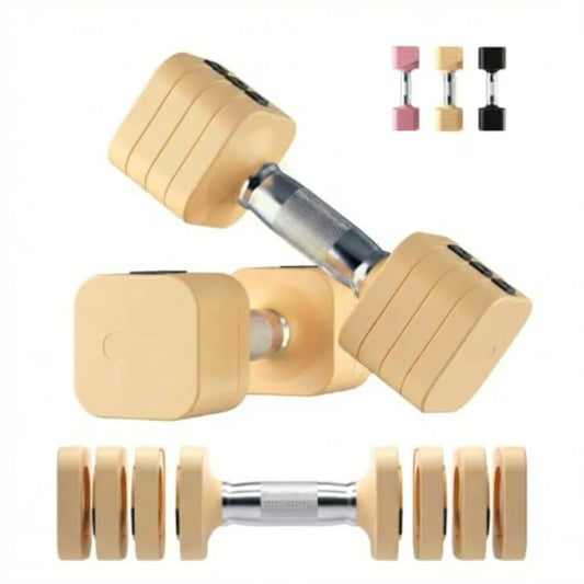 Adjustable Dumbbell Set 5 in 1 Free Weights Home Gym - Arthur's Wellness Emporium