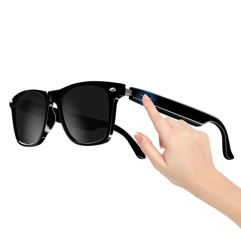 Alloet Smart Glasses AI Voice Assistant Camera Open Ear - Arthur's Wellness Emporium